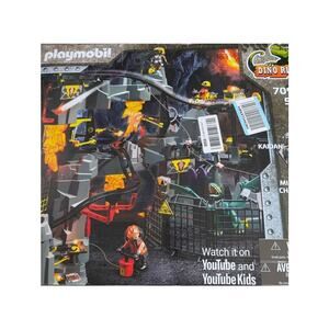 Playmobil Dino Rise 70925 – Lava Mine w/ Kaidan & Mine Chief –Complete – 386 pcs